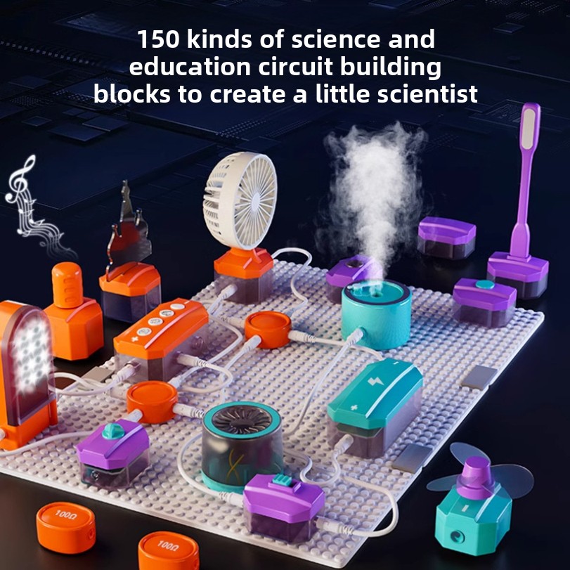 Science Nature - Blocs de construction d'expérimentation de Circuit,