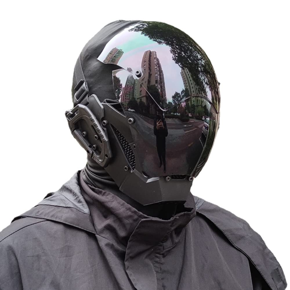 Science Toys - Masque Cyberpunk JAUPTO pour Cosplay, Modèle