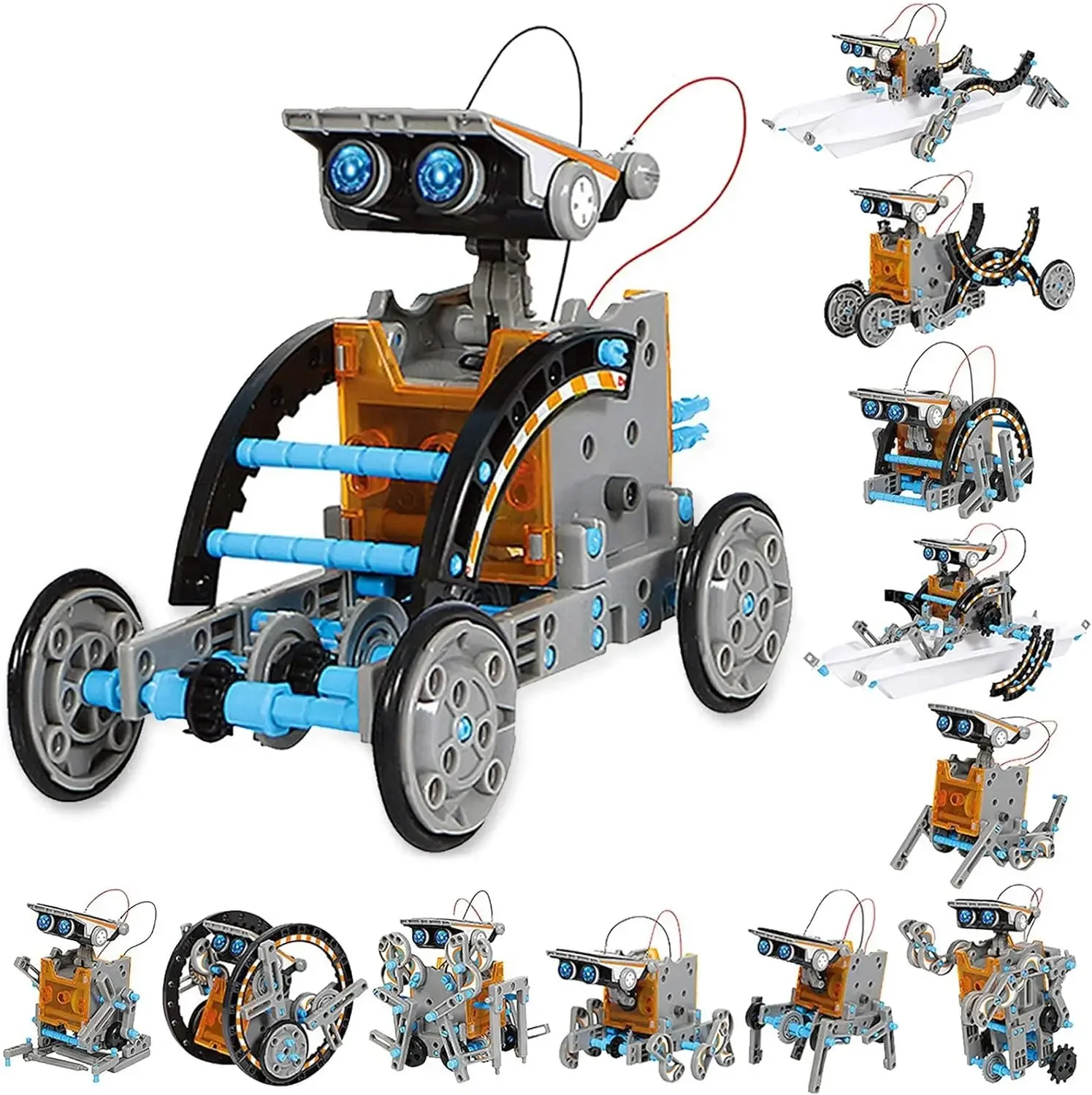 Science Project Robot - Robot solaire éducatif 13 en 1,