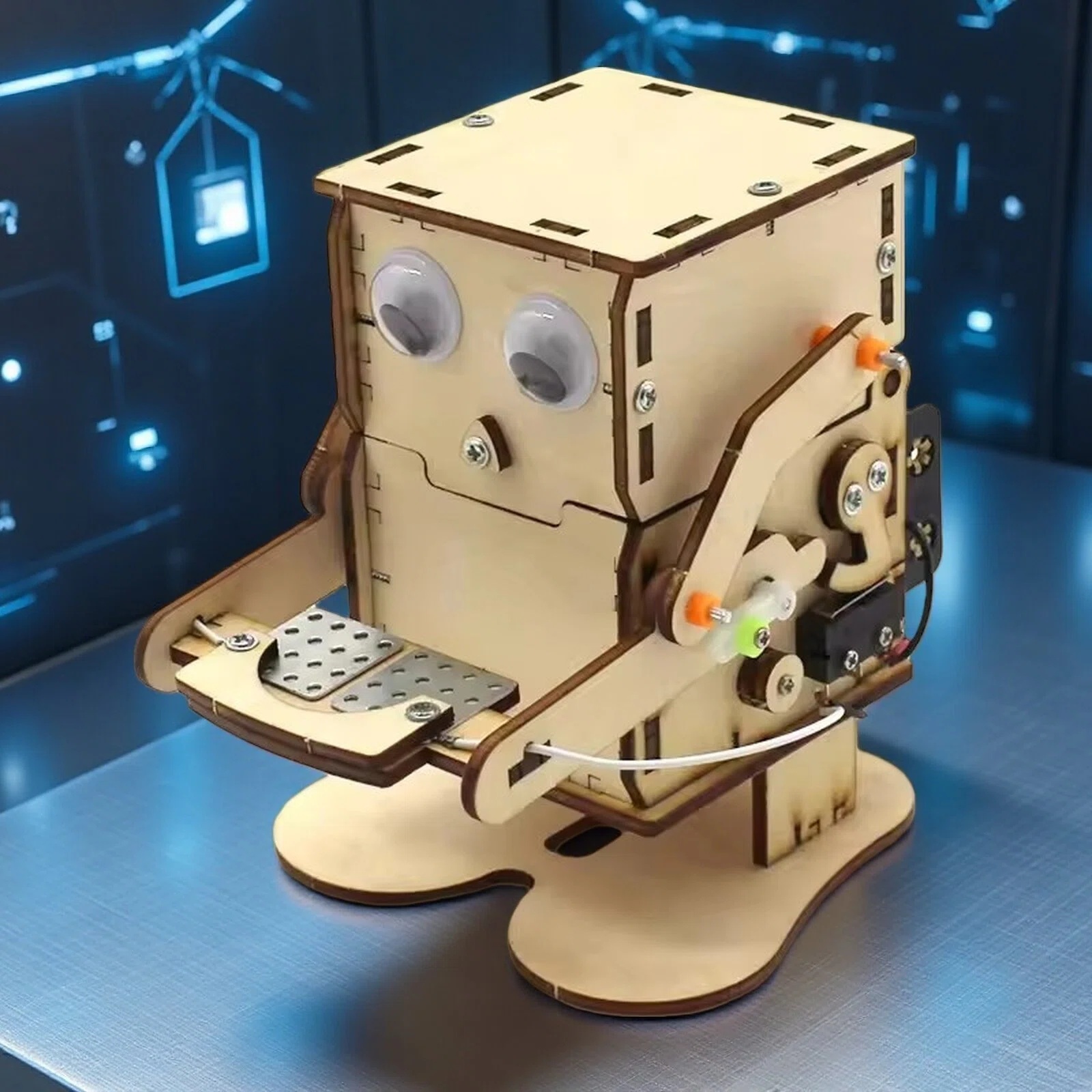 Science Robot - Robot mangeur de pièces de monnaie,