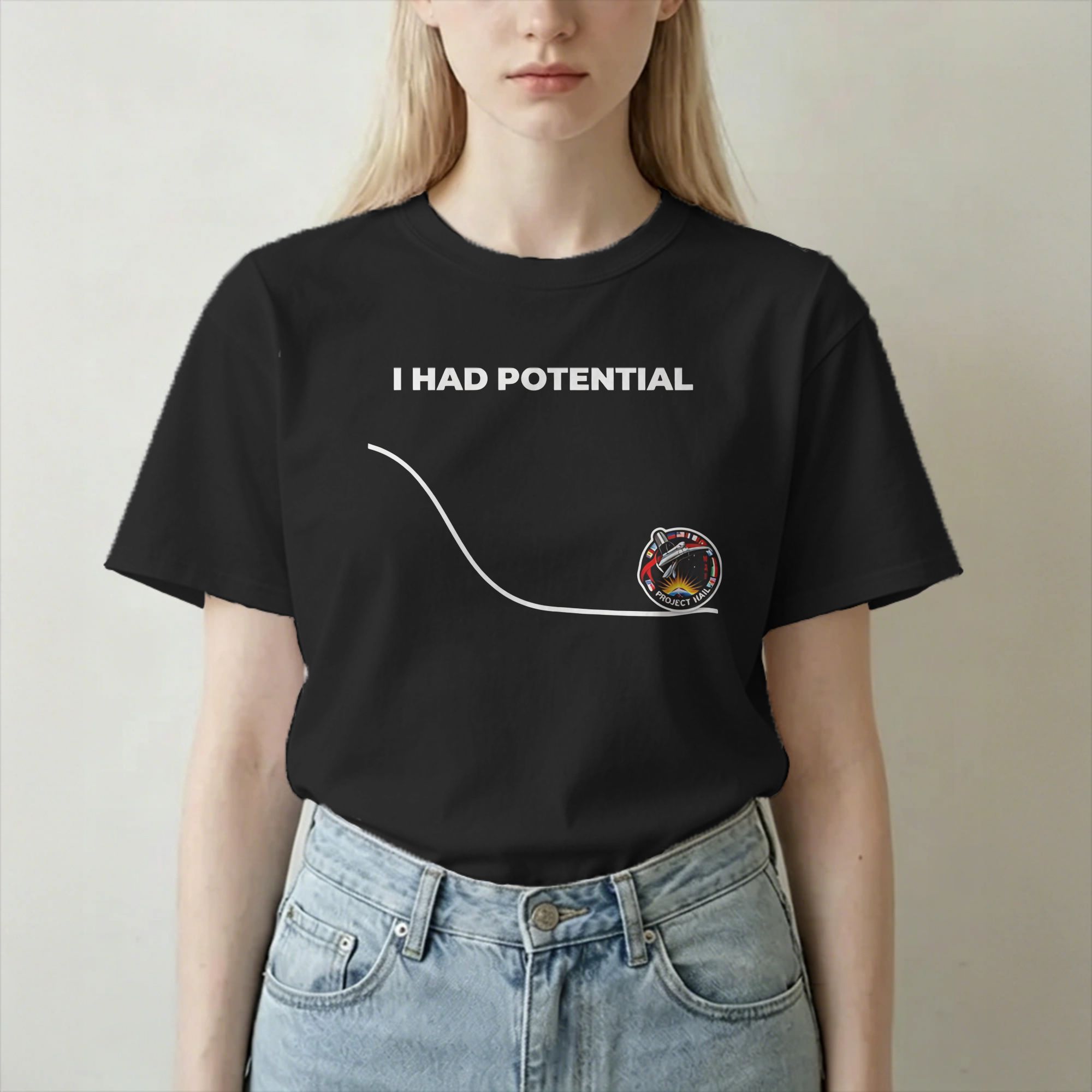 Science Project Physics - T-shirt Dr Grace's I Had Potential