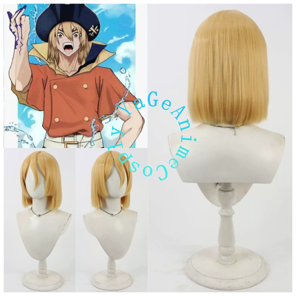 Science Nature - Perruque de cosplay Dr Stone Ryusui