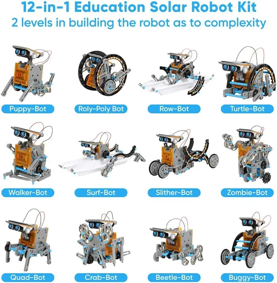 Robot solaire éducatif 13 en 1 - Science Project Robot avis et prix