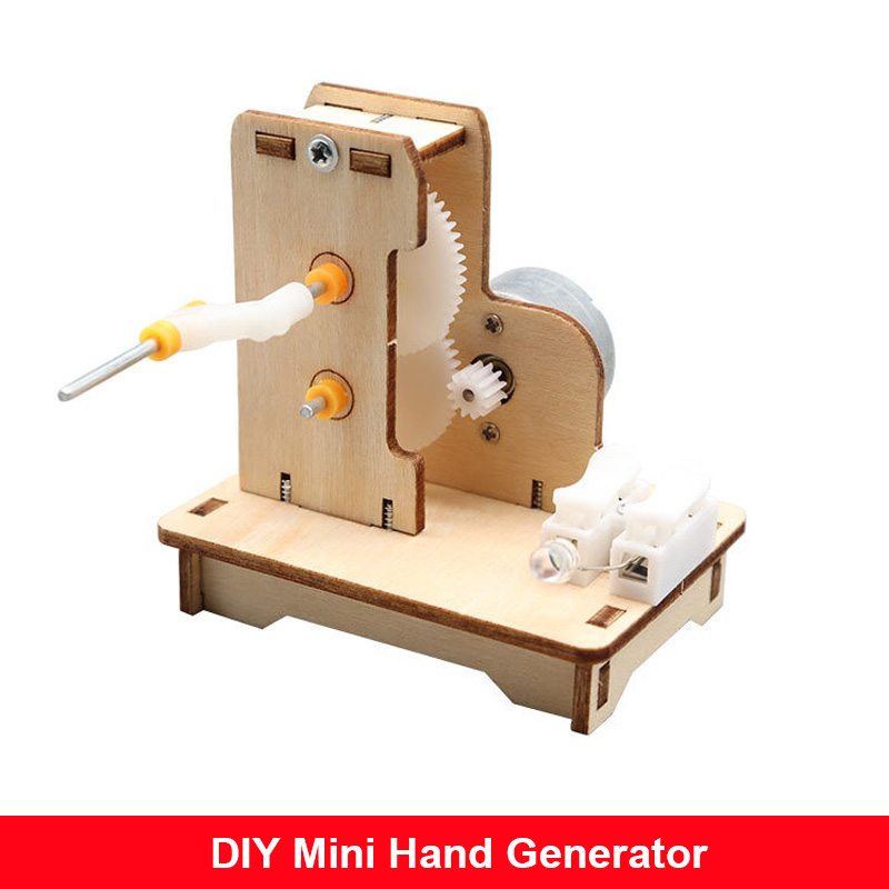 Mini générateur manuel à monte - Science Project Kit avis et prix