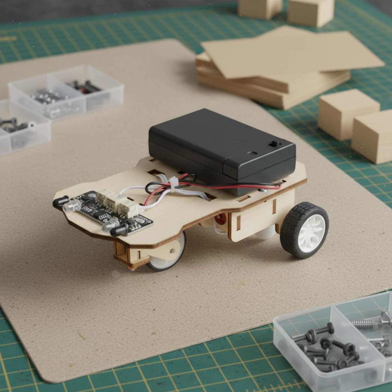 Kit de véhicule intelligent en - Science Robot avis et prix